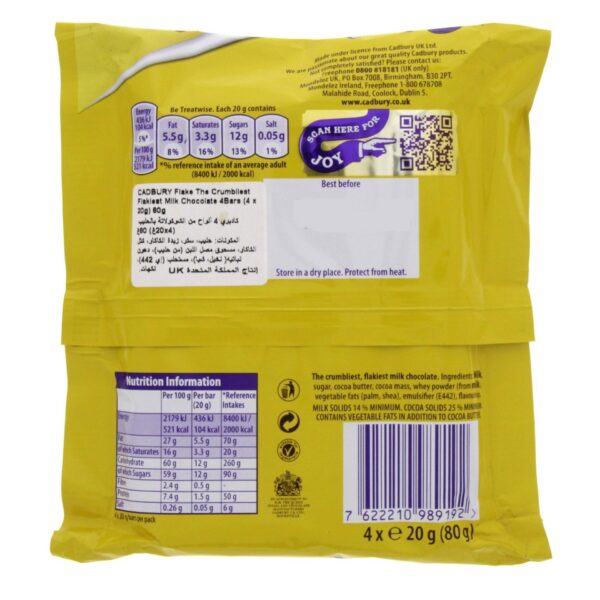 6a43f9fb-3602-4651-b785-4aeefa6d3fc6_size1920_cropCenter Cadbury Flakes Chocolate 4 x 20 g