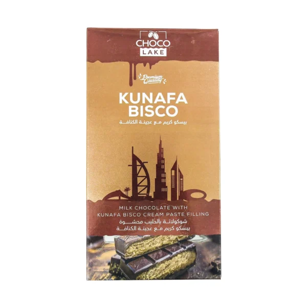 Choco Lake Kunafa Bisco Milk Chocolate 190 g