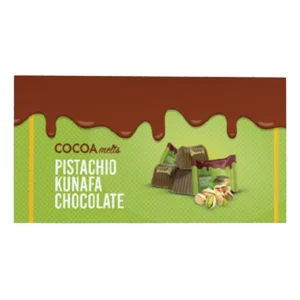 Cocoa Melts Pistachio Kunafa Mini Chocolate 72 g