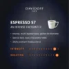 Davidoff Coffee Espresso 57 Dark & Chocolatey Ground Coffee 250 g