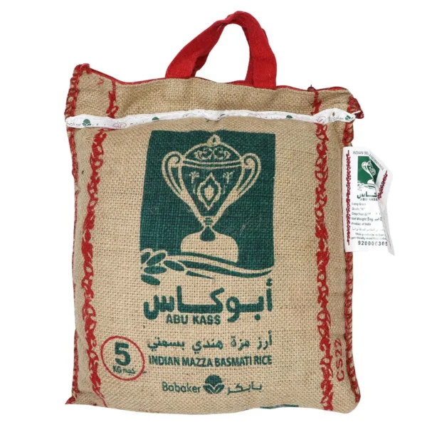 Abu Kass Babaker Indian Mazza Basmati Rice 5 kg
