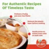 Al  Ain Plain Paratha Bread Value Pack 5 pcs 3 x 400 g