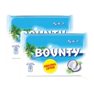 Bounty Milk Chocolate Value Pack 5 x 50 g 2 pkt