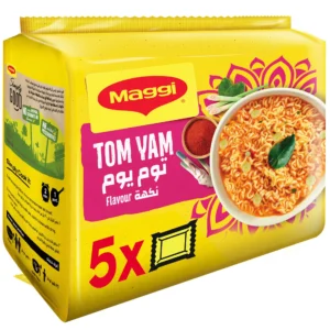 Maggi 2 Minute Tom Yam Flavour Instant Noodles 5 x 80 g