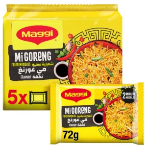 Maggi 2 Minute Mi Goreng Fried Instant Noodles 5 x 72 g