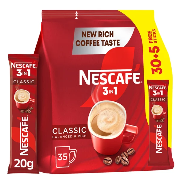 8d1d5720-e1a5-4048-a385-d0532707c7e1_size3840_cropCenter Nescafe 3in1 Classic Balanced & Rich Instant Coffee Stick 35 x 20 g