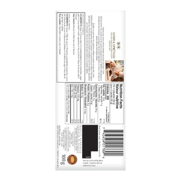 Lindt Excellence Pistachio Dark Chocolate 100 g