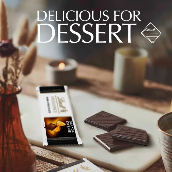 Lindt Excellence Orange Intense Dark Chocolate 35 g