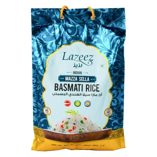 91d2a74a-9297-4e9c-99ce-5d918b32a97f_size1920_cropCenter Lazeez Indian Mazza Sella Basmati Rice 5 kg