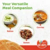 Al  Ain Plain Paratha Bread Value Pack 5 pcs 3 x 400 g