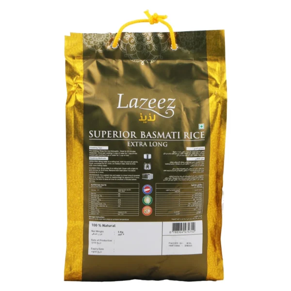 9af74437-f9b7-47c5-b947-7e25a0516350_size1920_cropCenter Lazeez Superior Extra Long Basmati Rice 5 kg