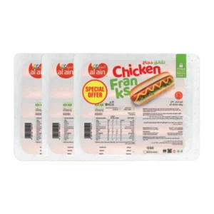 Al  Ain Chicken Franks Value Pack 3 x 340 g