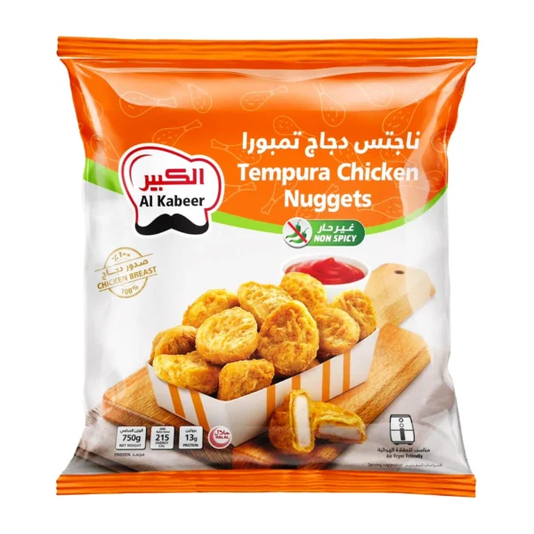 a00b3e72-4c1f-4936-94d5-c3a78b7a3aa6_size1920_cropCenter Al Kabeer Tempura Chicken Nuggets Non Spicy 750 g
