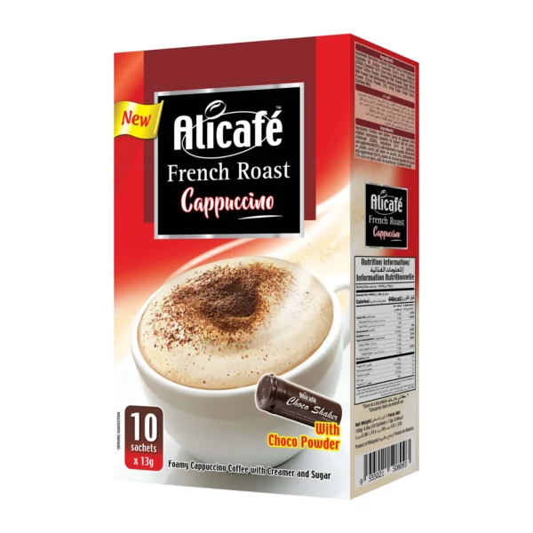 Alicafe French Roast Cappuccino 10 x 13 g