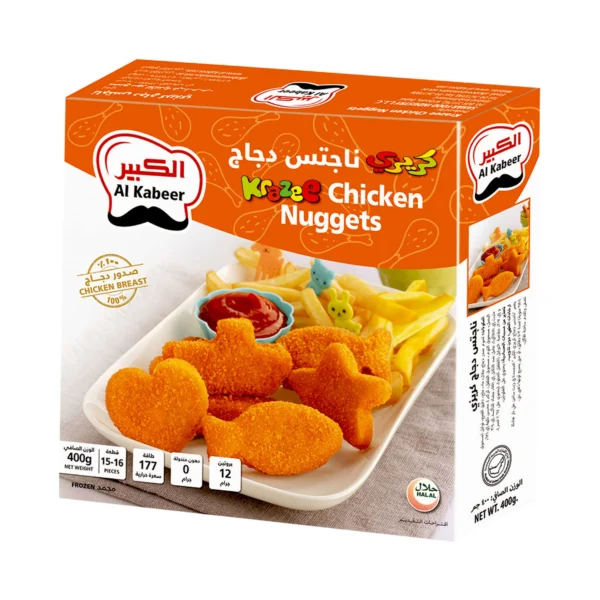 Al  Kabeer Krazee Chicken Nuggets 400 g