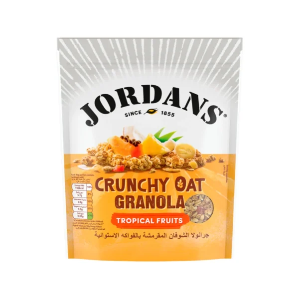 Jordans Tropical Fruits Crunchy Oat Granola 370 g