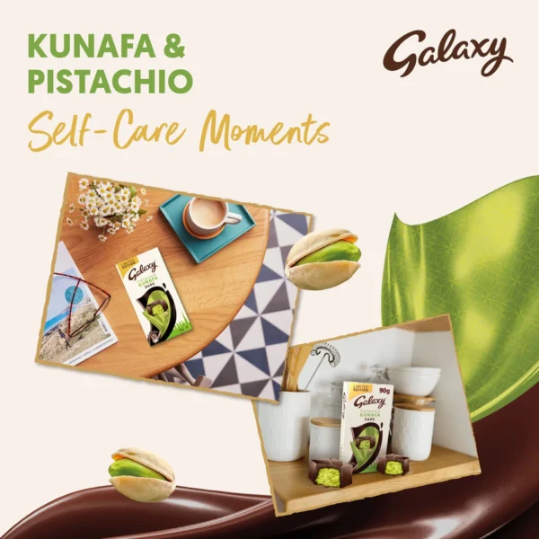 Galaxy Pistachio Kunafa Dark Chocolate 90 g