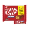 Nestle KitKat Chunky Chocolate Wafer Value Pack 4 x 40 g