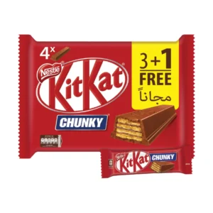 Nestle KitKat Chunky Chocolate Wafer Value Pack 4 x 40 g