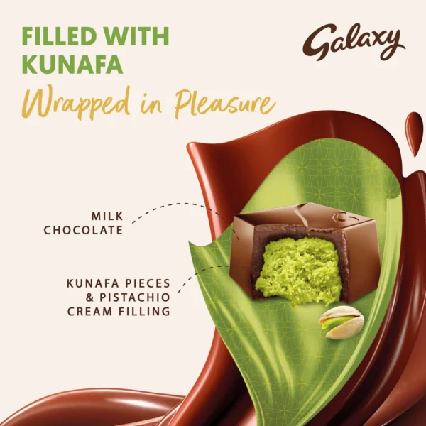 Galaxy Pistachio Kunafa Milk Chocolate 90 g