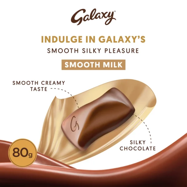 Galaxy Smooth Milk Chocolate 80 g