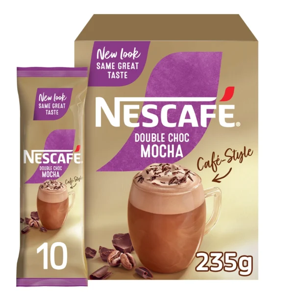 Nescafe Double Choco Mocha Coffee Mix 10 x 23.5 g