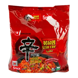 ba05e7b6-5803-4f60-bb5a-e7314d752b5d_size1920_cropCenter Nongshim Shin Ramyun Stir Fry Gourmet Spicy Noodles 5 x 131 g