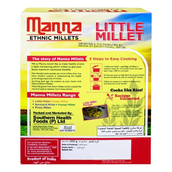 Manna Little Millet 500 g