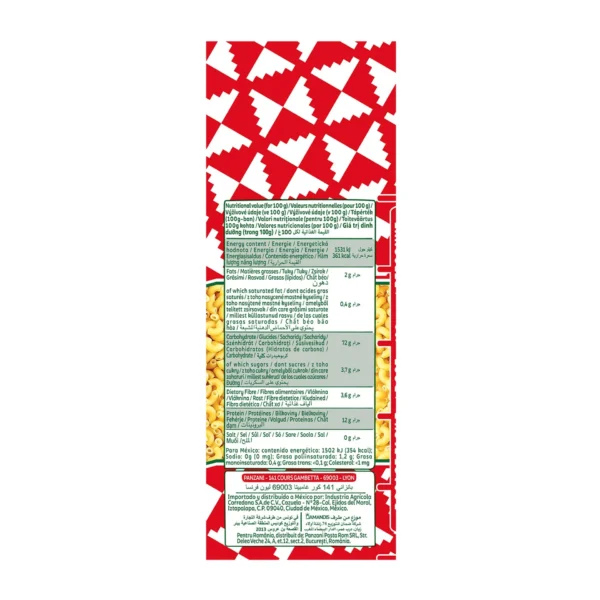 Panzani Chifferini Pasta 500 g