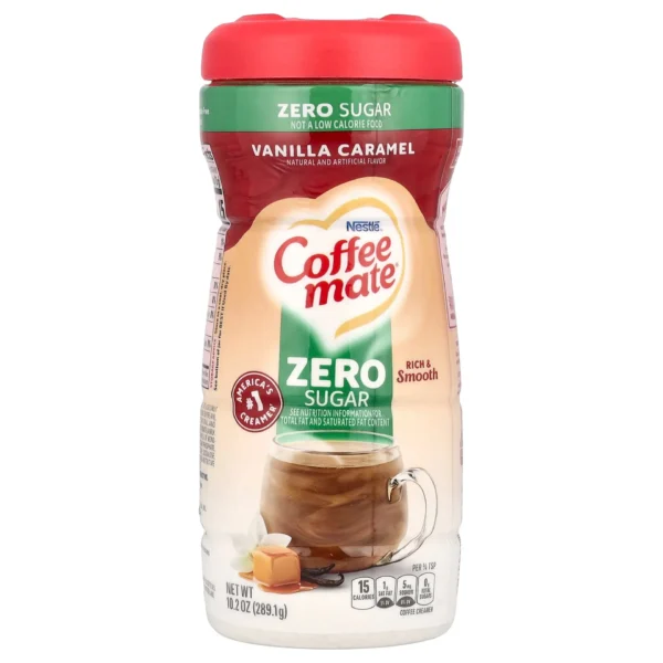 Nestle Coffeemate Vanilla Caramel Creamer Sugar Free 289.1 g
