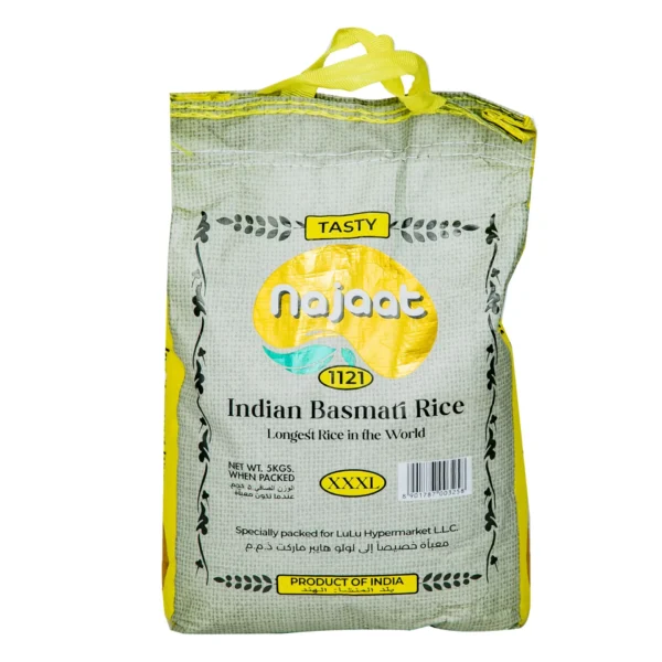 c66d2ac4-0e2d-4c59-92a1-c5ad65fbb6d0_size1920_cropCenter Najaat 1121 Indian Basmati Rice XXXL 5 kg