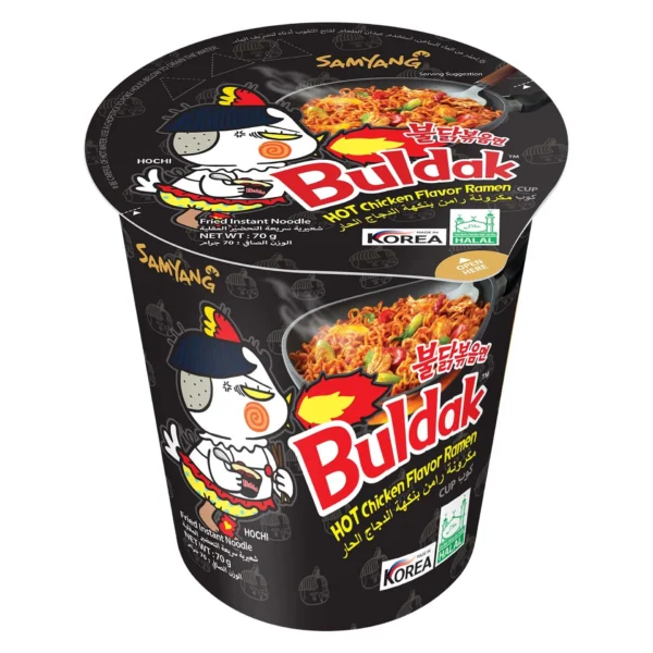 Samyang Buldak Hot Chicken Flavor Fried Instant Cup Noodles 70 g