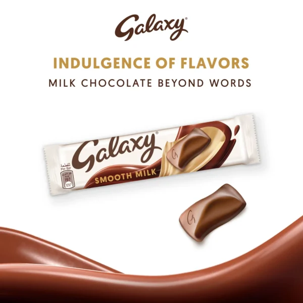 Galaxy Smooth Milk Chocolate Bar 24 x 36 g