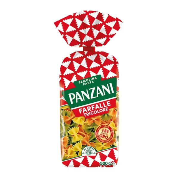 Panzani Farfalle Tricolore Pasta 500 g