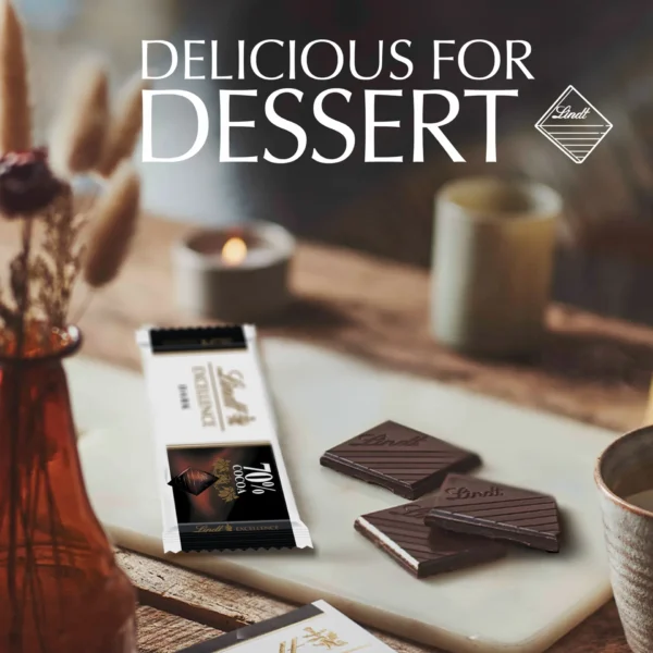 Lindt Excellence 75% Cocoa Dark Chocolate 35 g