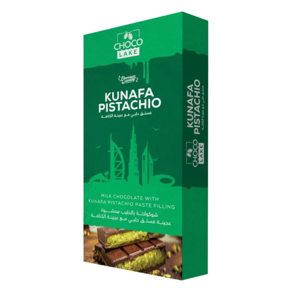 Choco Lake Kunafa Pistachio Milk Chocolate 190 g