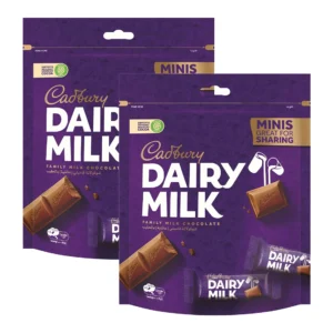 Cadbury Dairy Milk Hazelnut Minis Chocolate Bag Value Pack 2 x 156 g