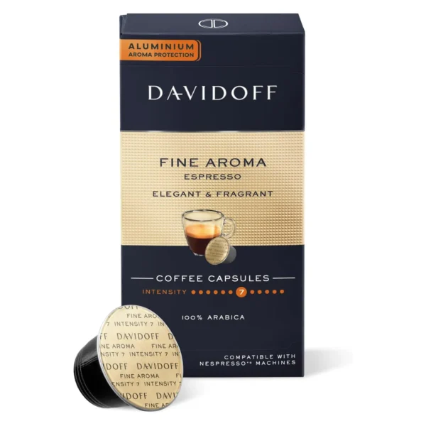 Davidoff Coffee Fine Aroma Espresso Elegant & Fragrant Coffee Capsules 10 pcs 55 g