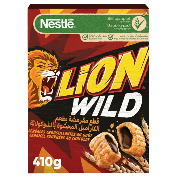 Nestle Lion Wild Cereal Caramel & Chocolate 410 g