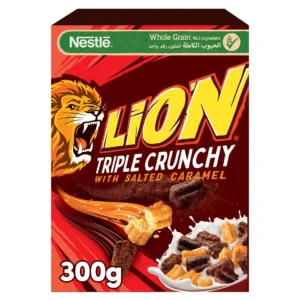 Nestle Lion Triple Crunchy with Salted Caramel 300 g