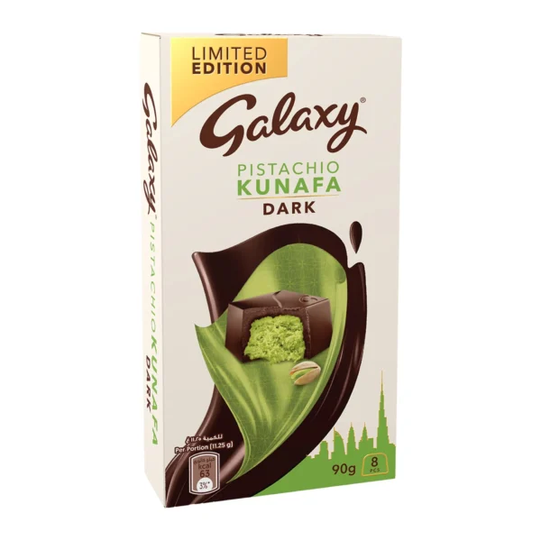 Galaxy Pistachio Kunafa Dark Chocolate 90 g