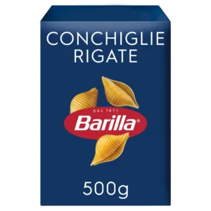 Barilla Conchiglie Rigate Pasta 500 g