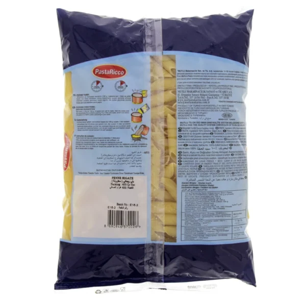 Pasta Ricco Penne Rigate 400 g