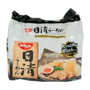 Nissin Japanese Ramen Kyushu Black Instant Noodles 5 x 106 g
