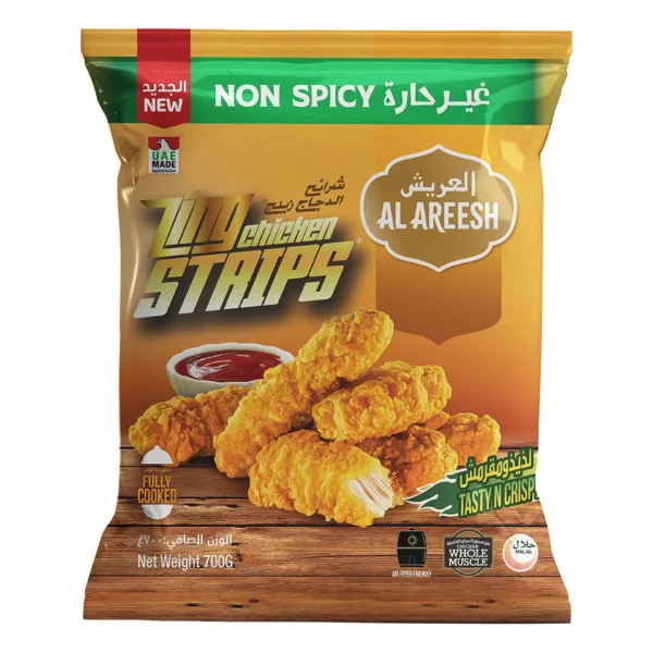 Al  Areesh Non Spicy Zing Chicken Strips Value Pack 700 g