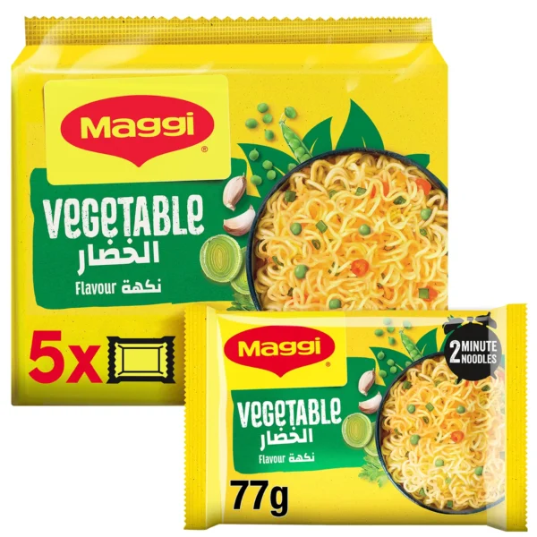 fca0fb9b-3a17-4ab7-a5f9-849c5192091c_size1920_cropCenter Maggi 2 Minute Vegetable Flavour Instant Noodles 5 x 77 g