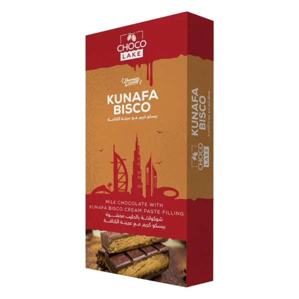 Choco Lake Kunafa Bisco Milk Chocolate 190 g