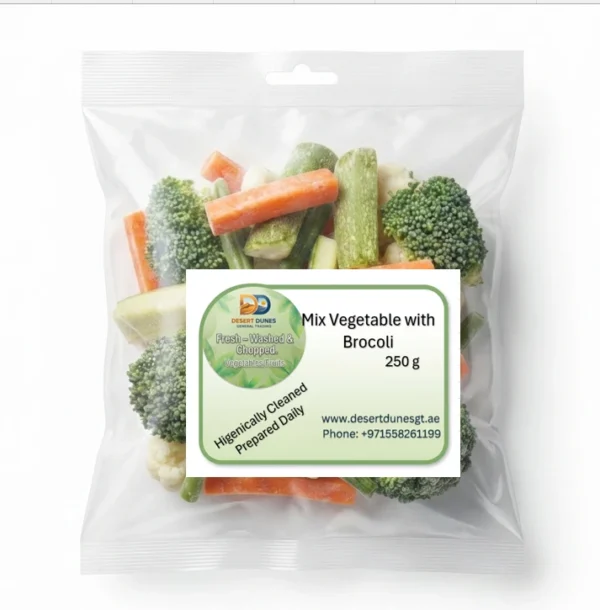Mix Vegetables With Brocoli 250 g