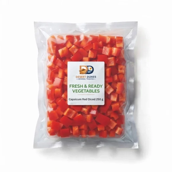 3 Capsicum Red Diced 250 g