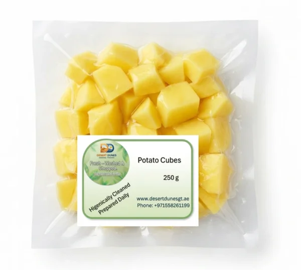 Potato Cubes GCC Sanitized 250 g